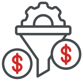 Conversion rate icon