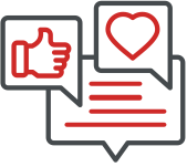 Audience engagement icon